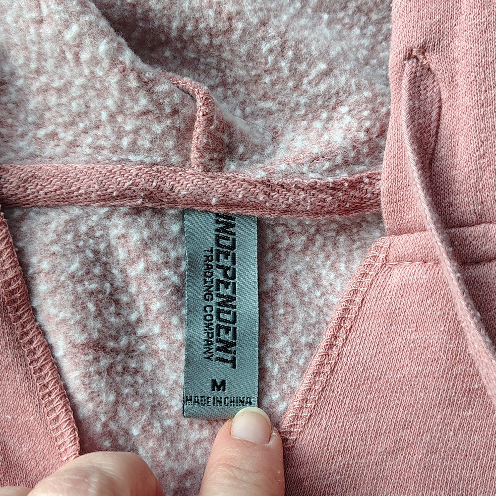 Rose Pink Women's Minnesota State Park Tettegouche Hoodie Sweatshirt - Picture 2 of 7